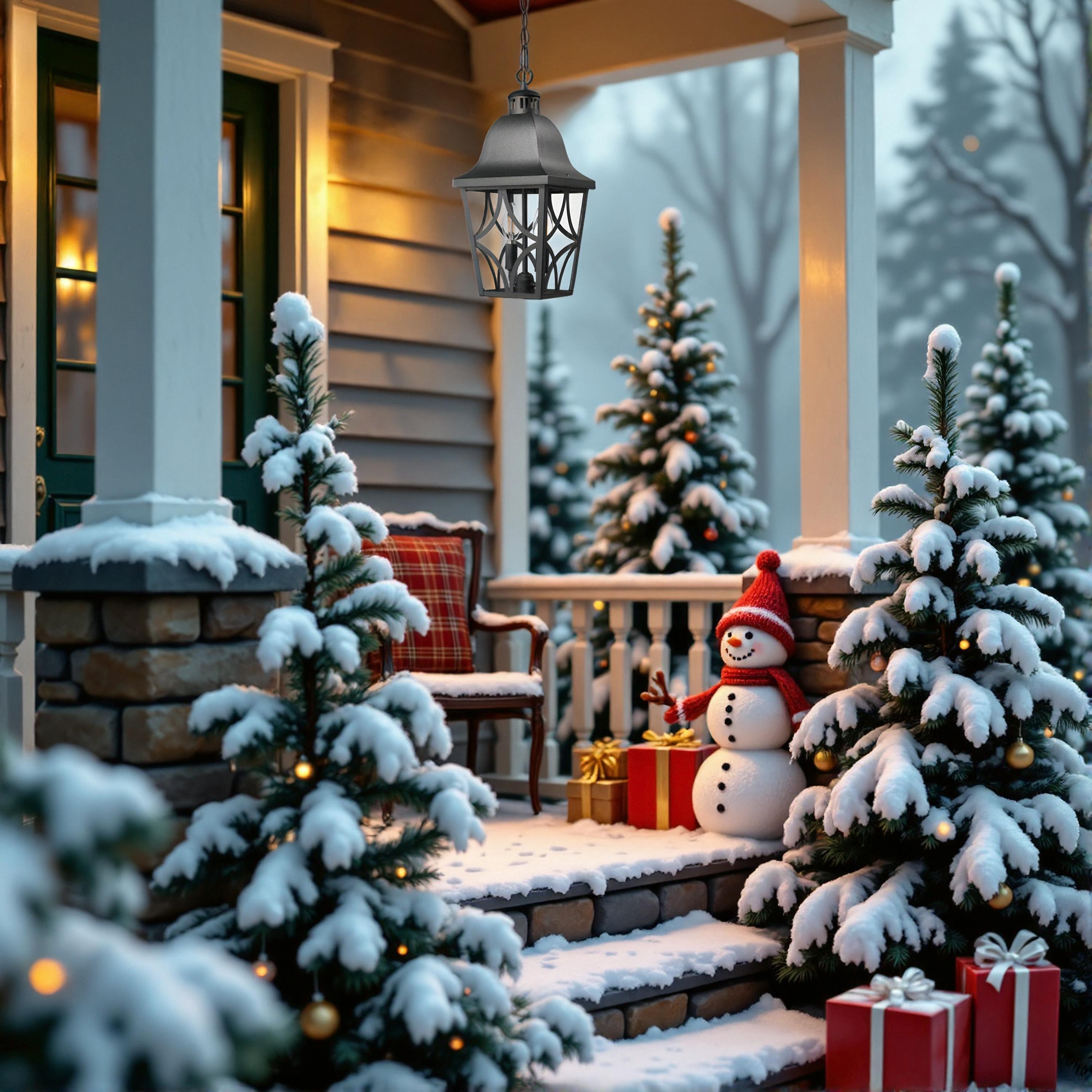 Black Elegance Outdoor Pendant Light