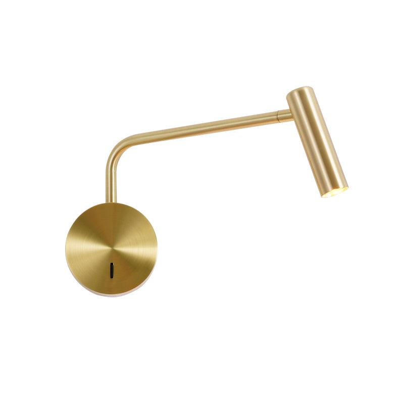 Black Simplicity LED Wall Lamp