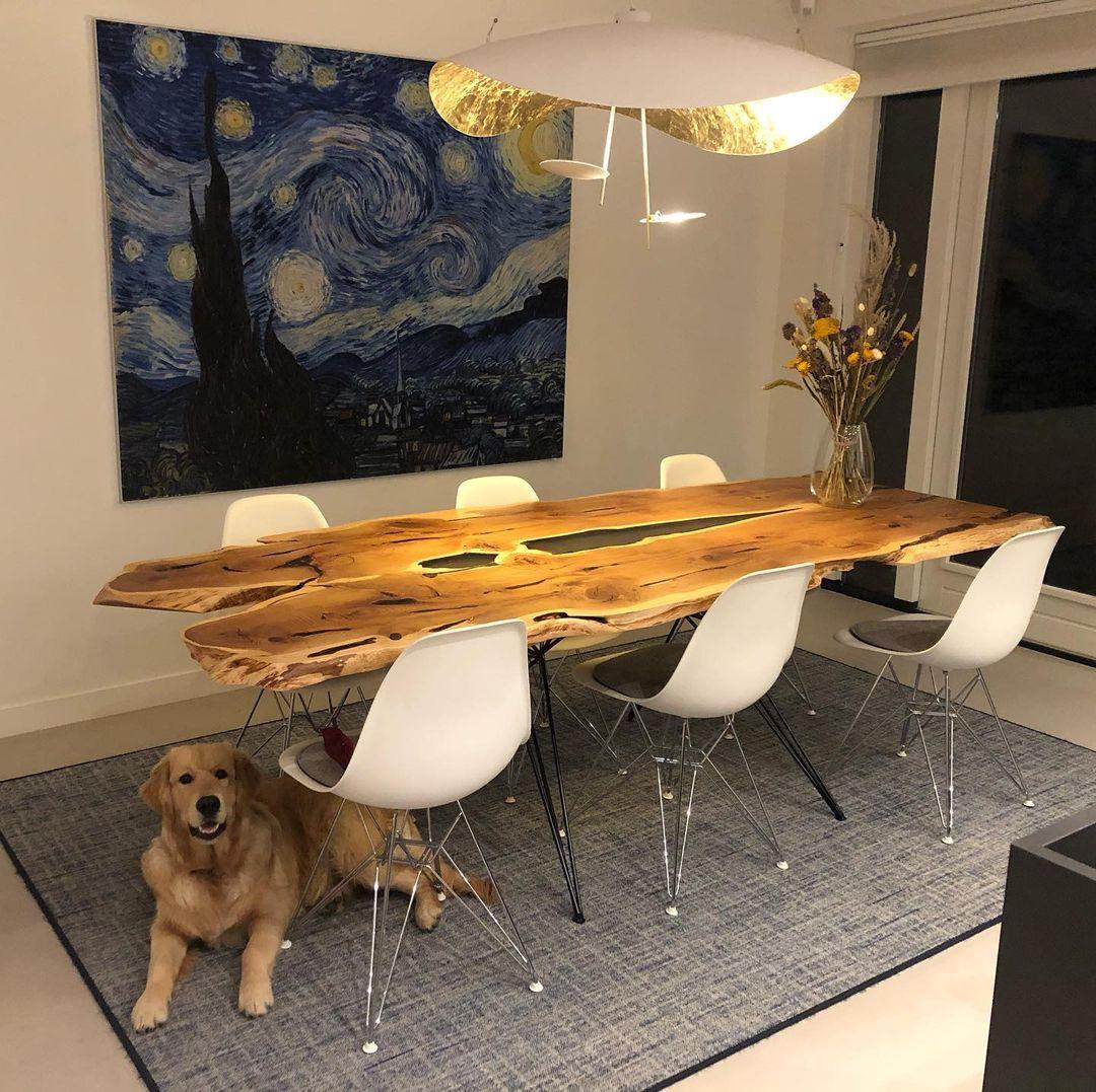 Black Wheel Pendant Light