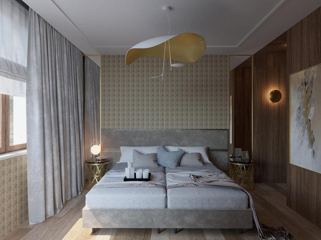 Black Wheel Pendant Light