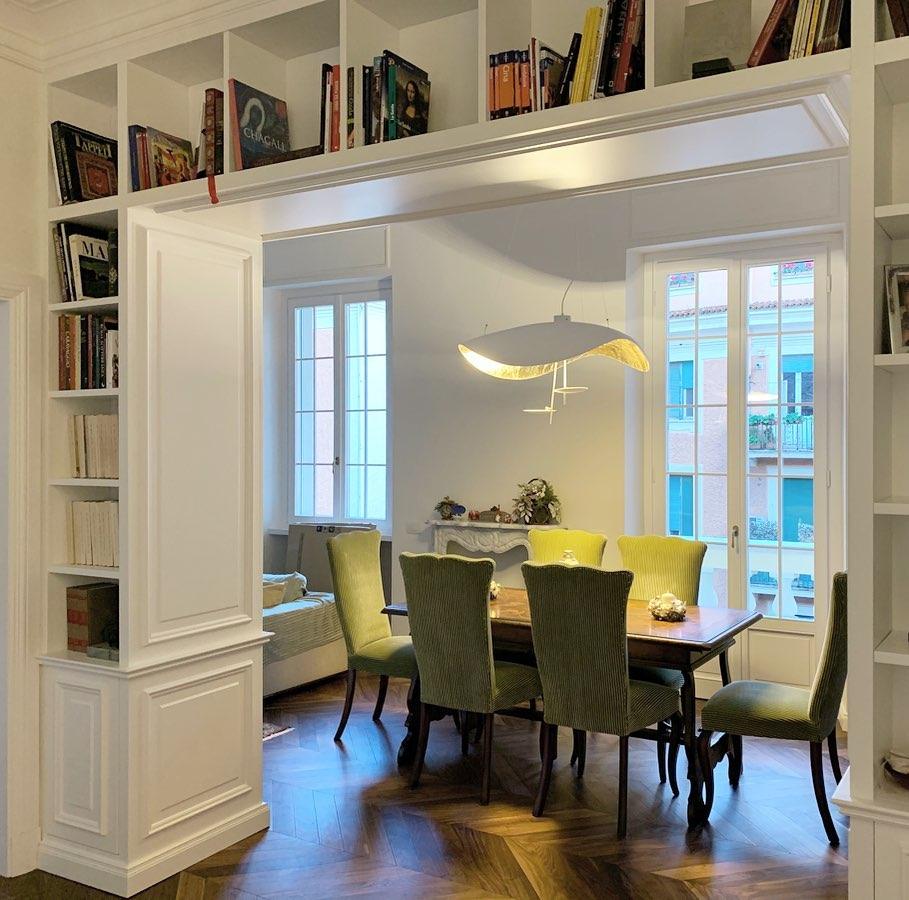 Black Wheel Pendant Light