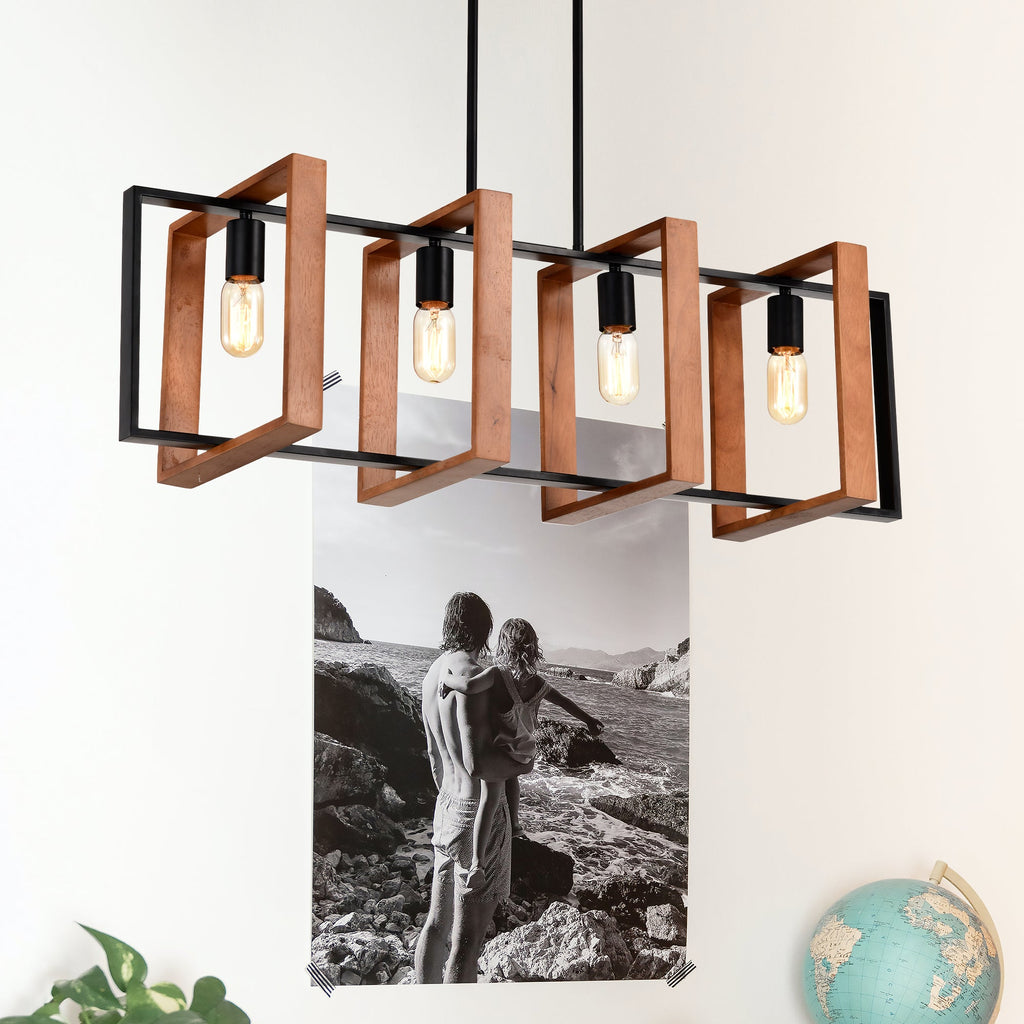 Blackwood Beam Chandelier