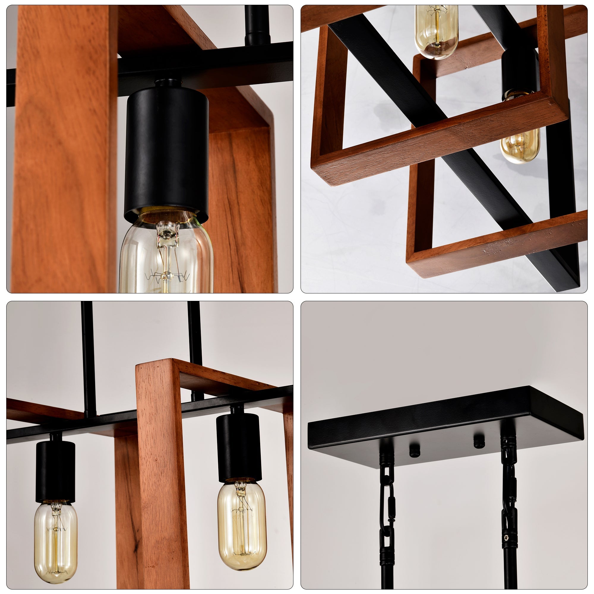 Blackwood Beam Chandelier