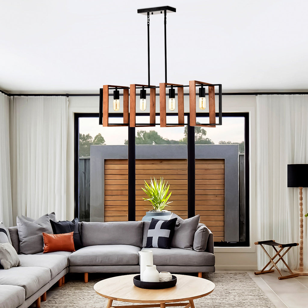 Blackwood Beam Chandelier