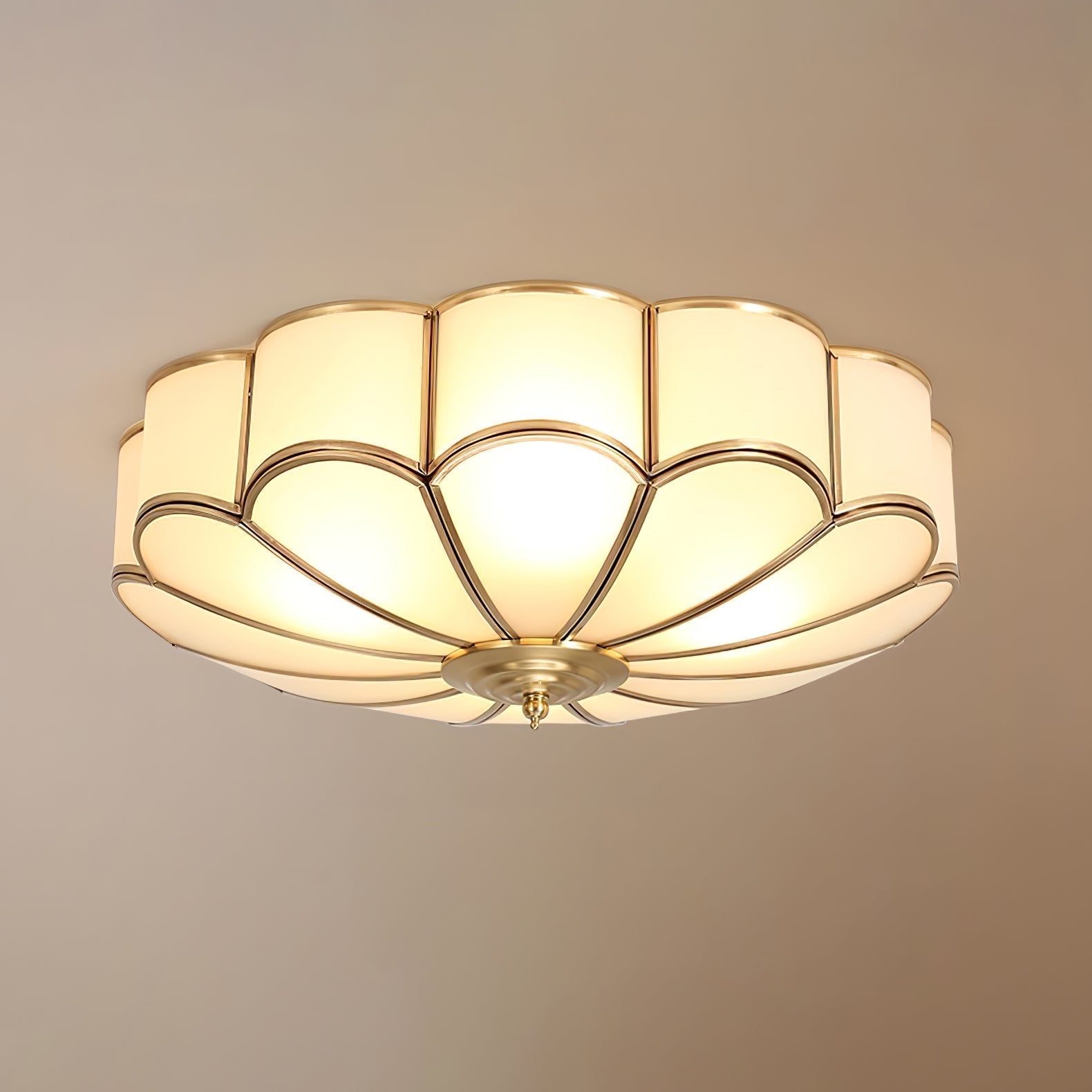 Blooming Glass Ceiling Light