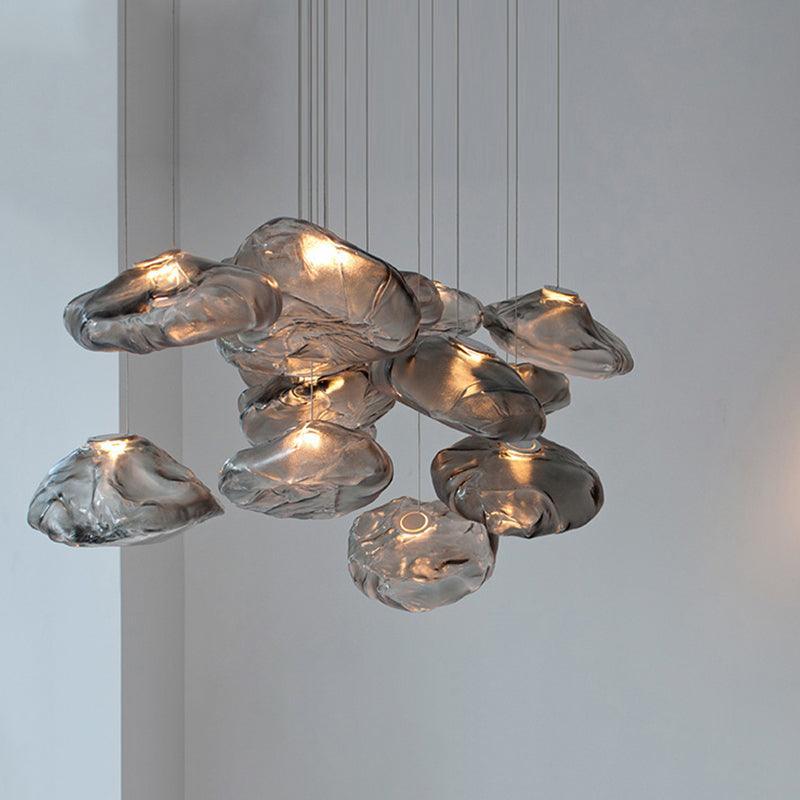 Blown Glass Pendant Light