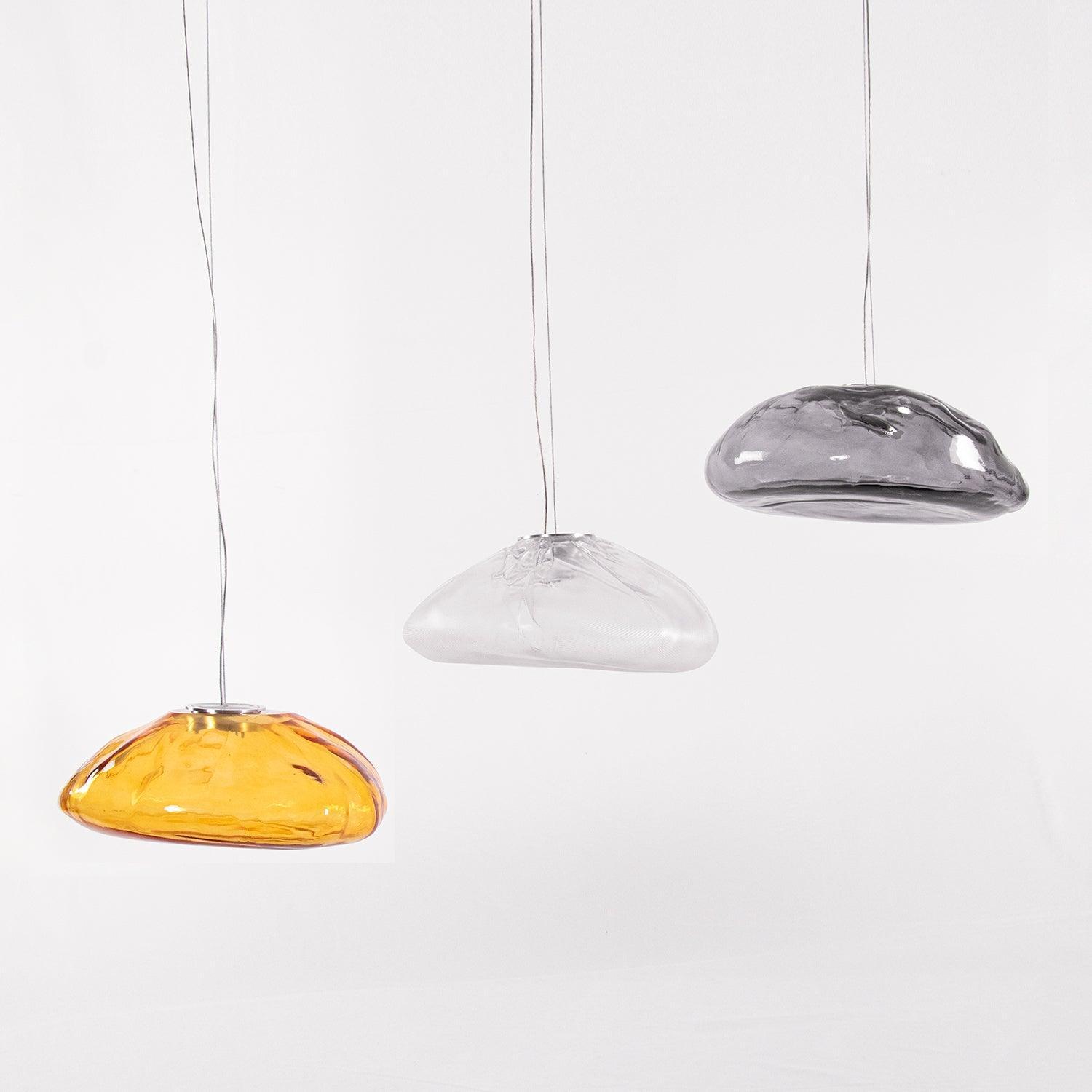 Blown Glass Pendant Light
