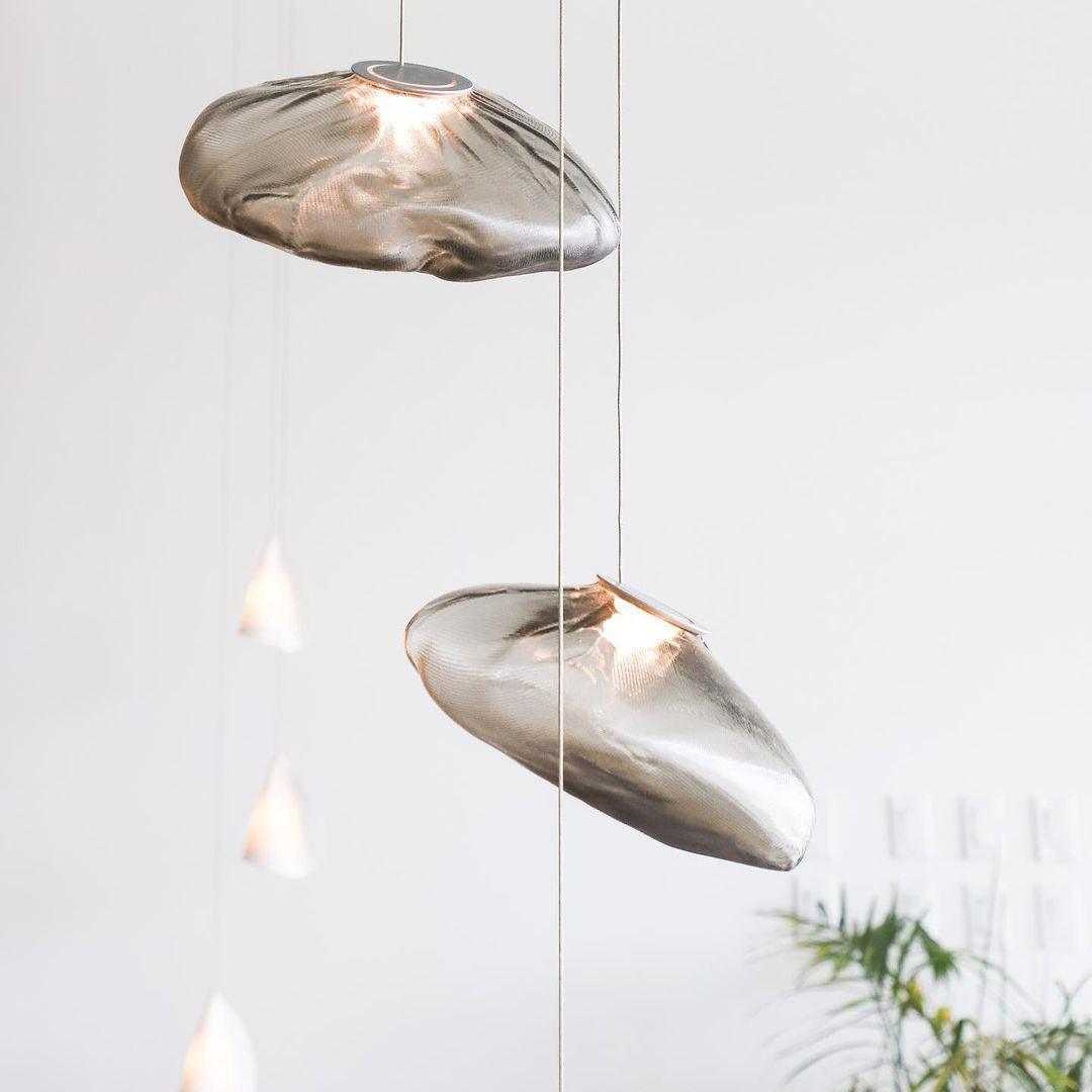 Blown Glass Pendant Light