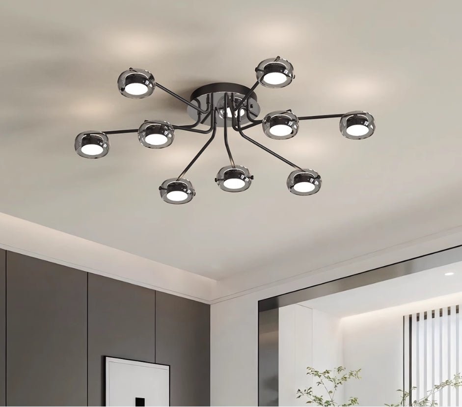 Branford Iron Ceiling Light