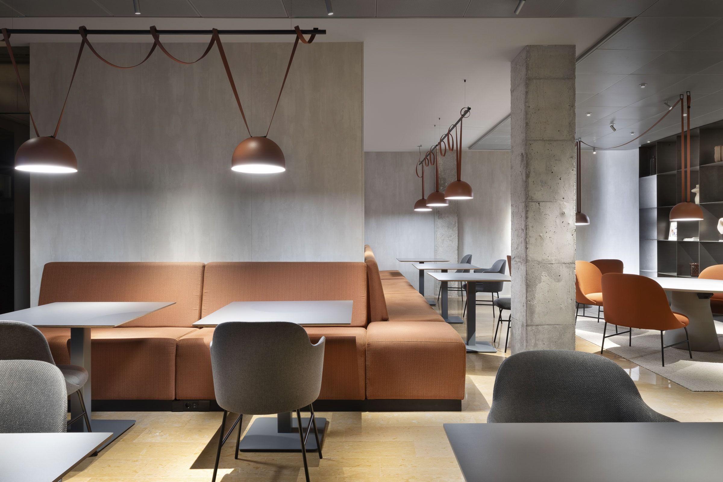 Canvas Suspenders Pendant Light