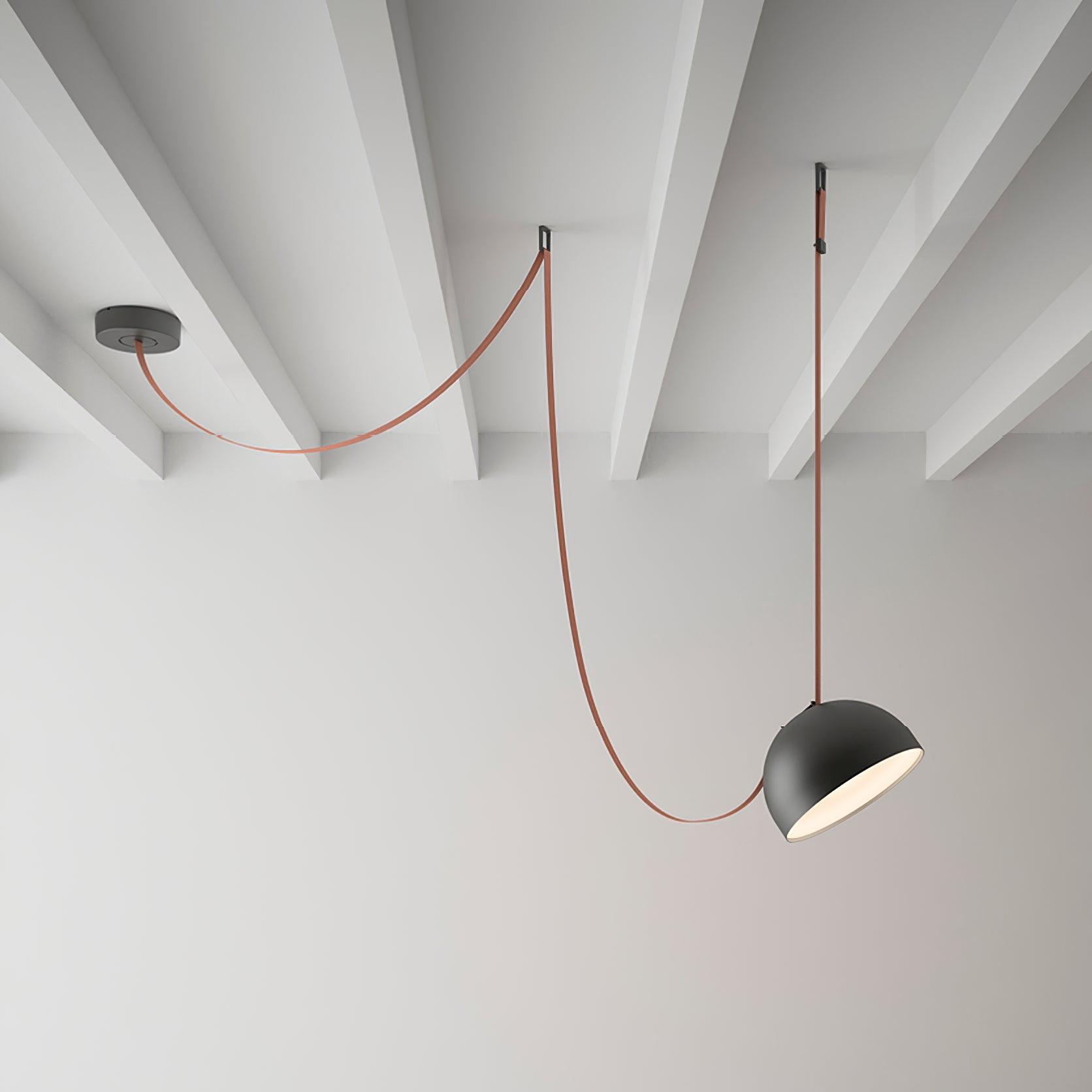 Canvas Suspenders Pendant Light