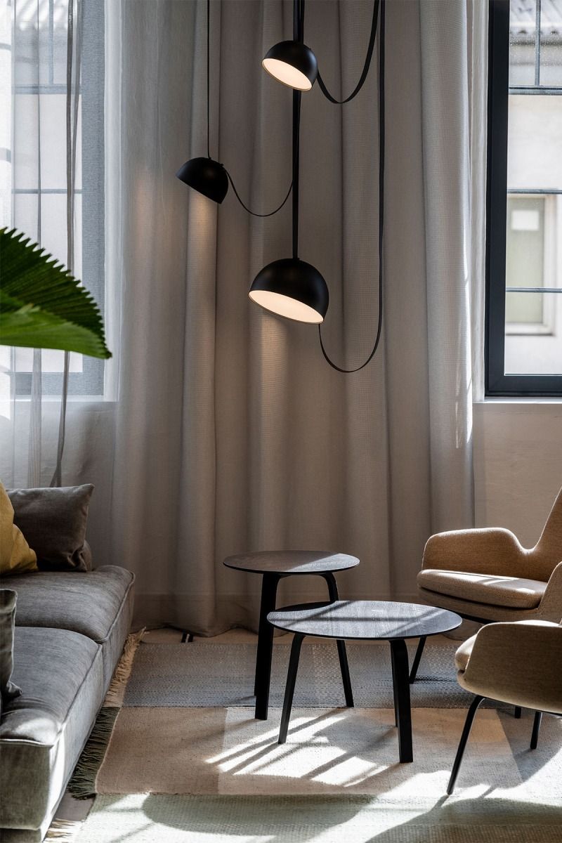 Canvas Suspenders Pendant Light