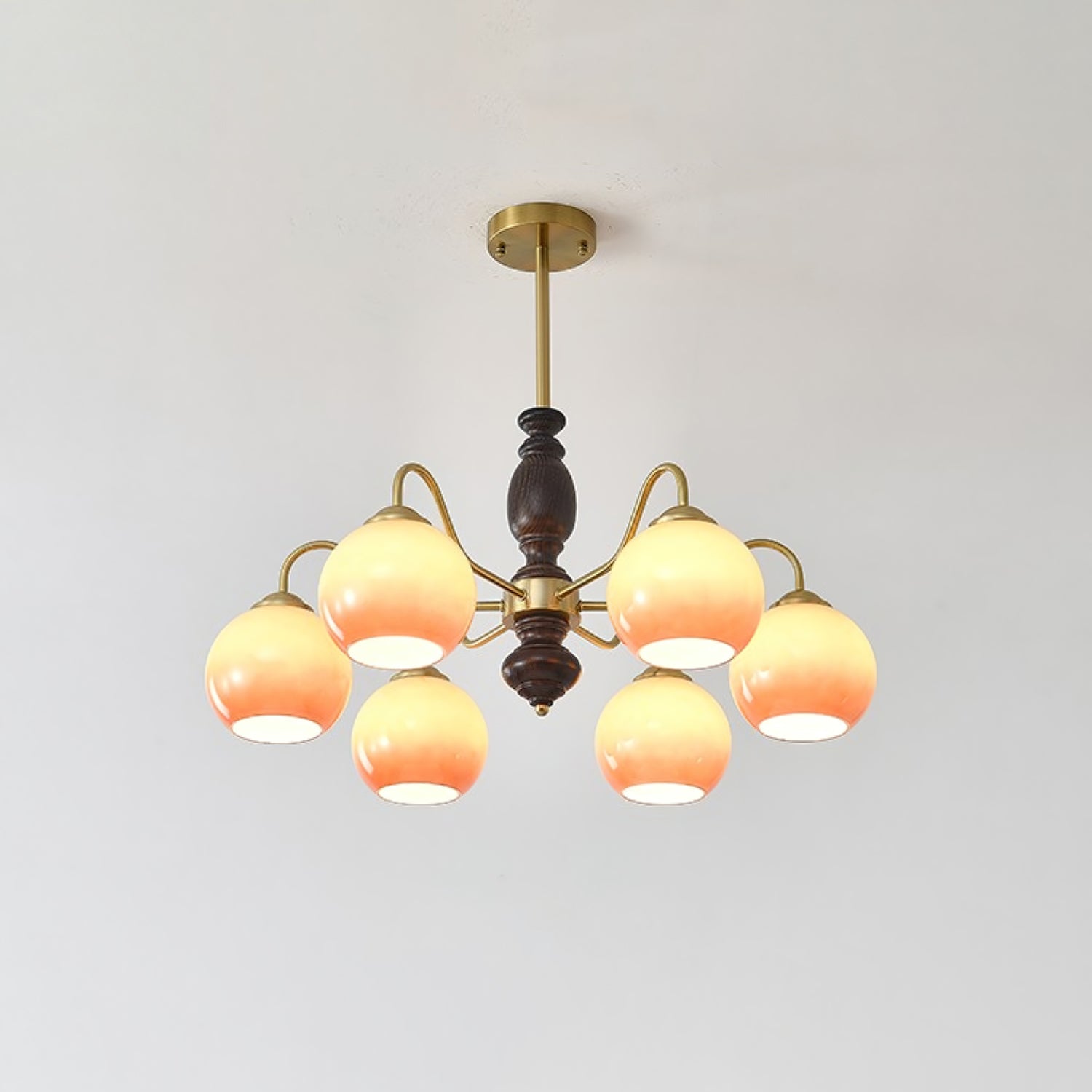 Caramel Orb Chandelier - ZozHome