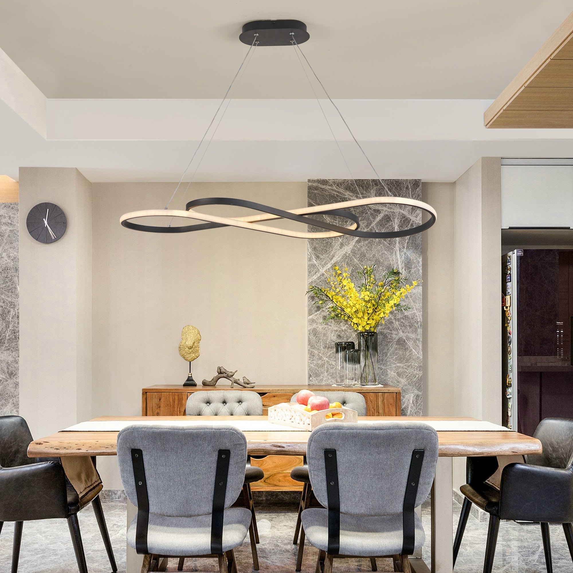 Carter Black Pendant Light