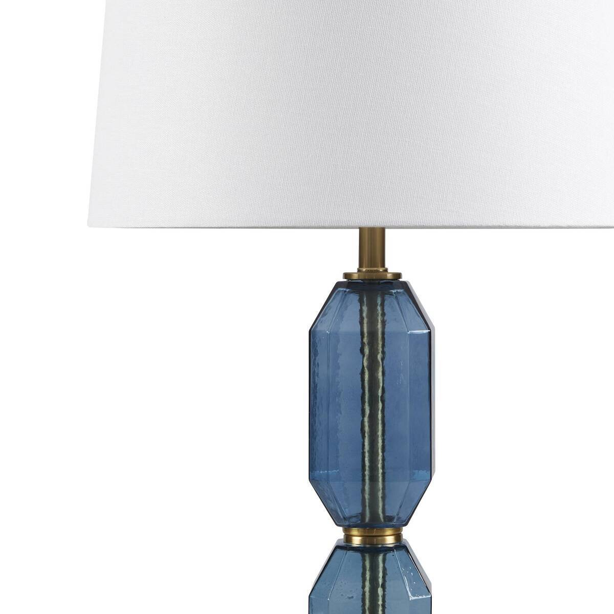 Celeste Modern Faceted Glass Table Lamp