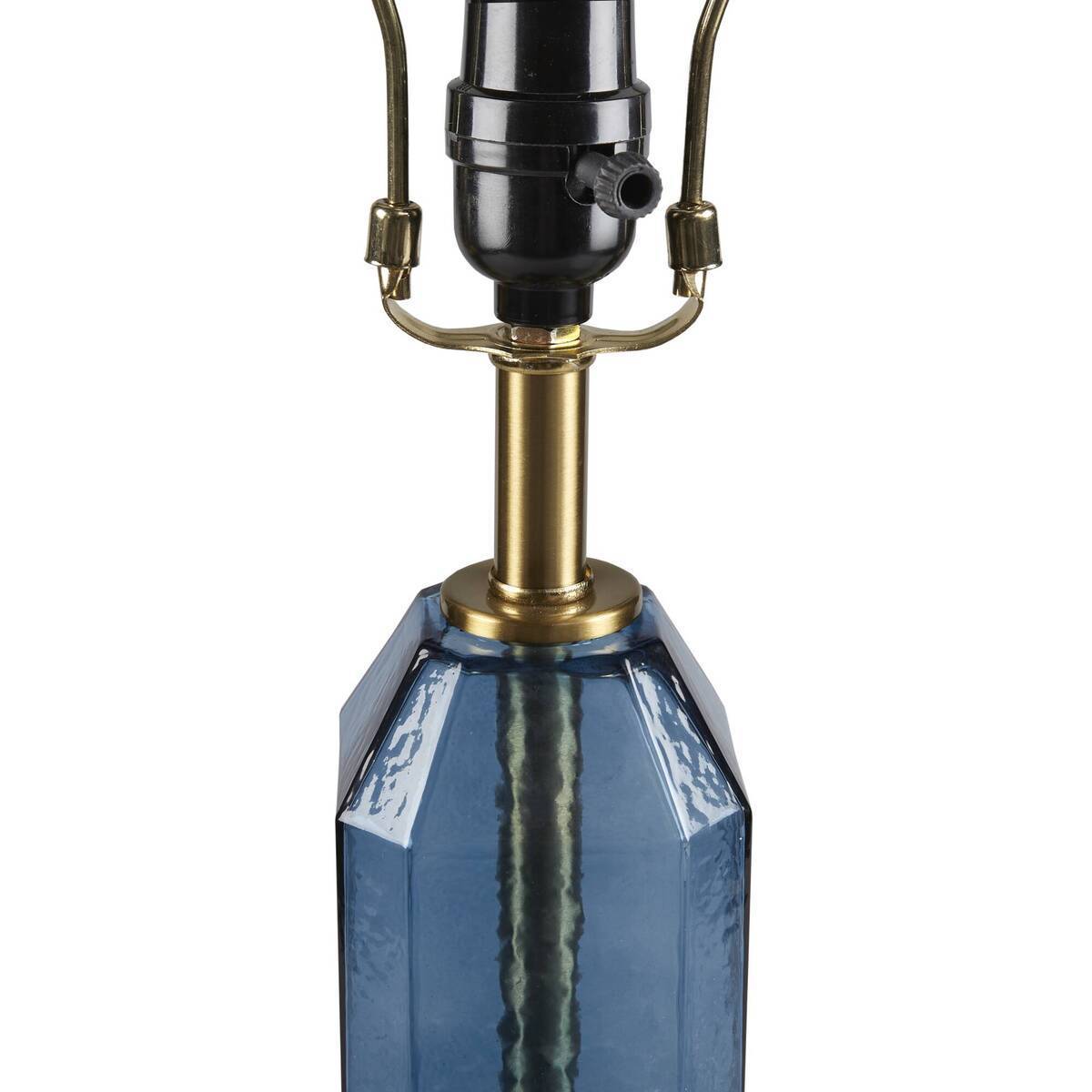 Celeste Modern Faceted Glass Table Lamp