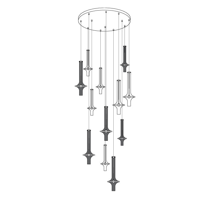 Celeste Suspension Lamp - ZozHome