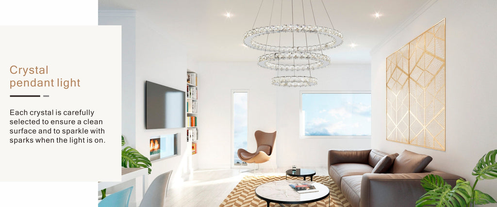 Celestial Rings Chandelier