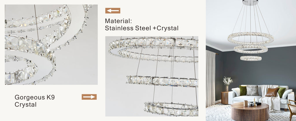 Celestial Rings Chandelier