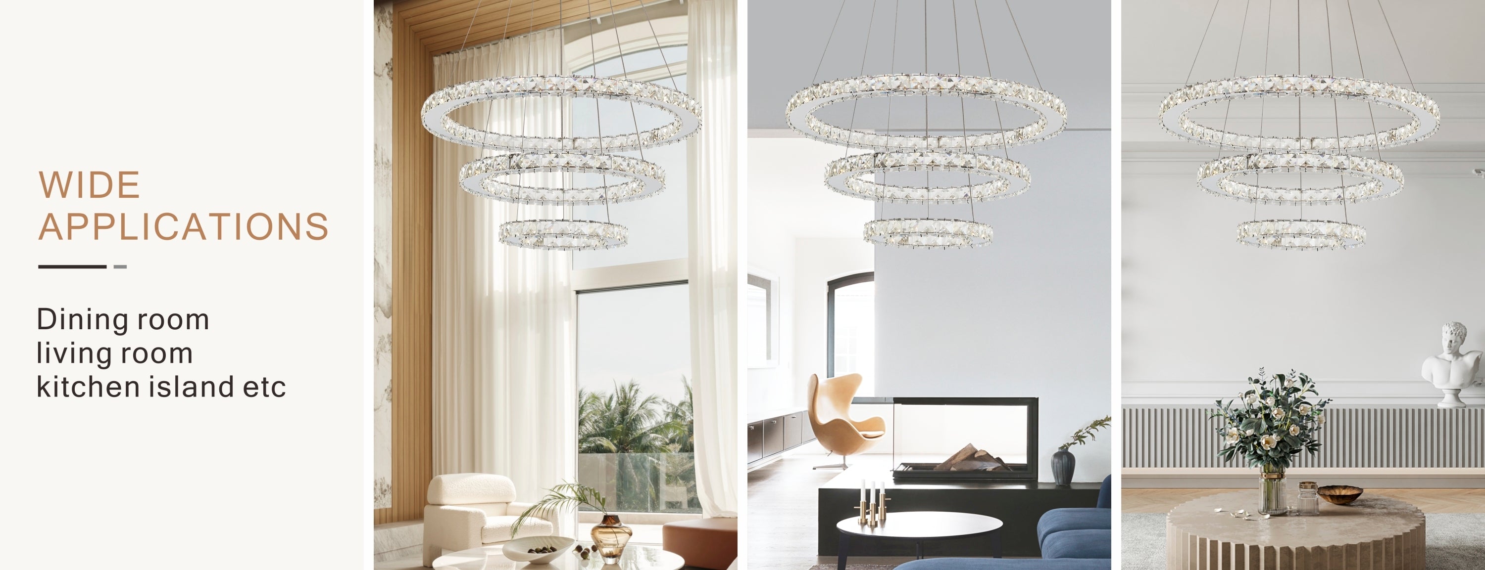 Celestial Rings Chandelier