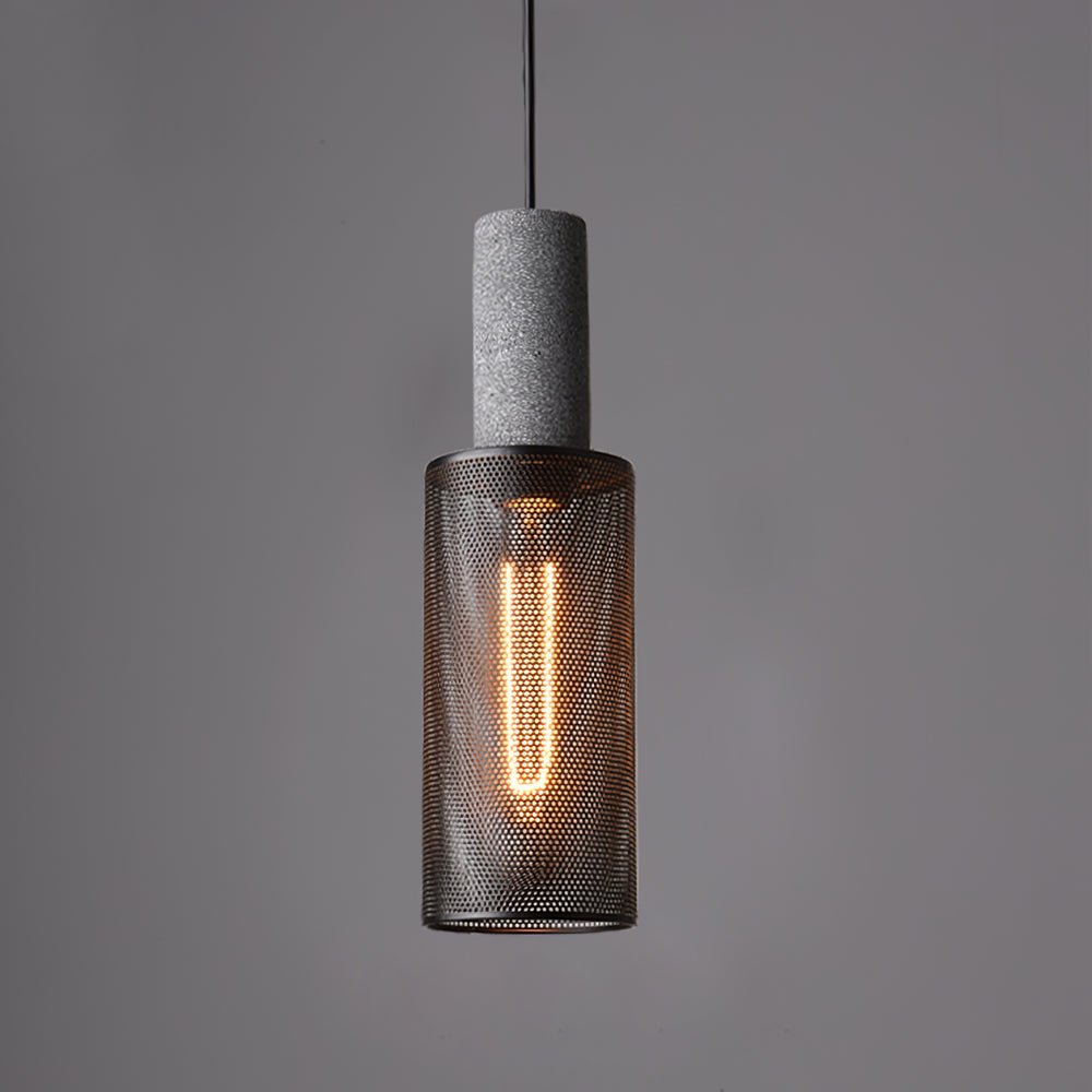 Cement Mesh Pendant Light - ZozHome
