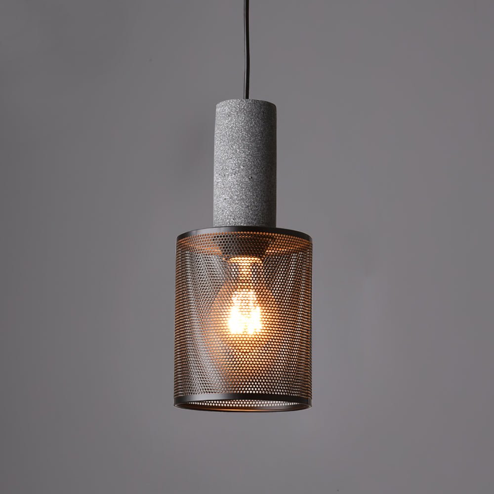 Cement Mesh Pendant Light - ZozHome