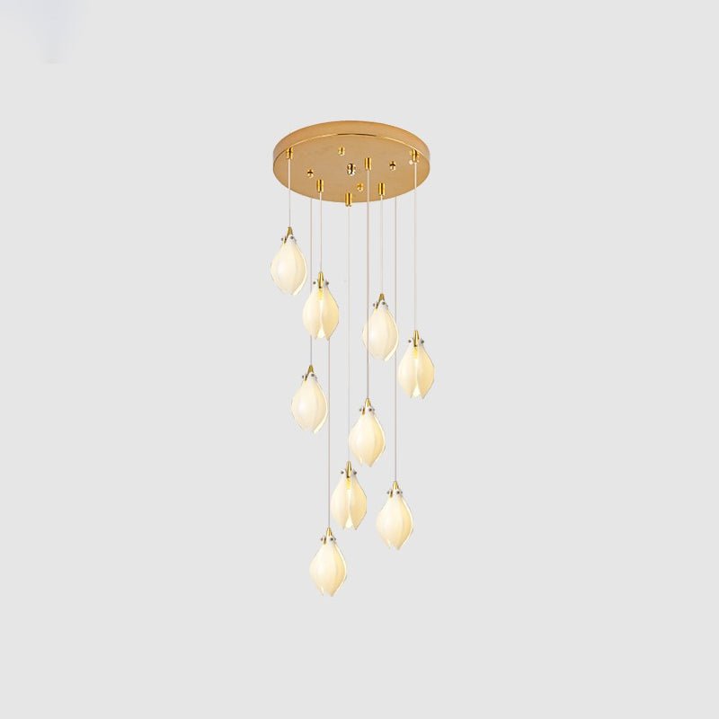 Ceramic Flower Pendant Light - ZozHome