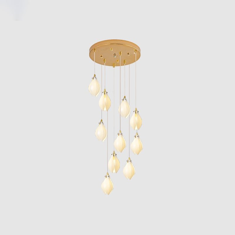 Ceramic Flower Pendant Light - ZozHome