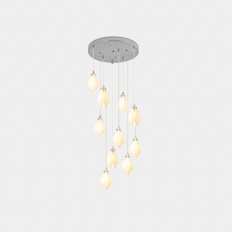 Ceramic Flower Pendant Light - ZozHome