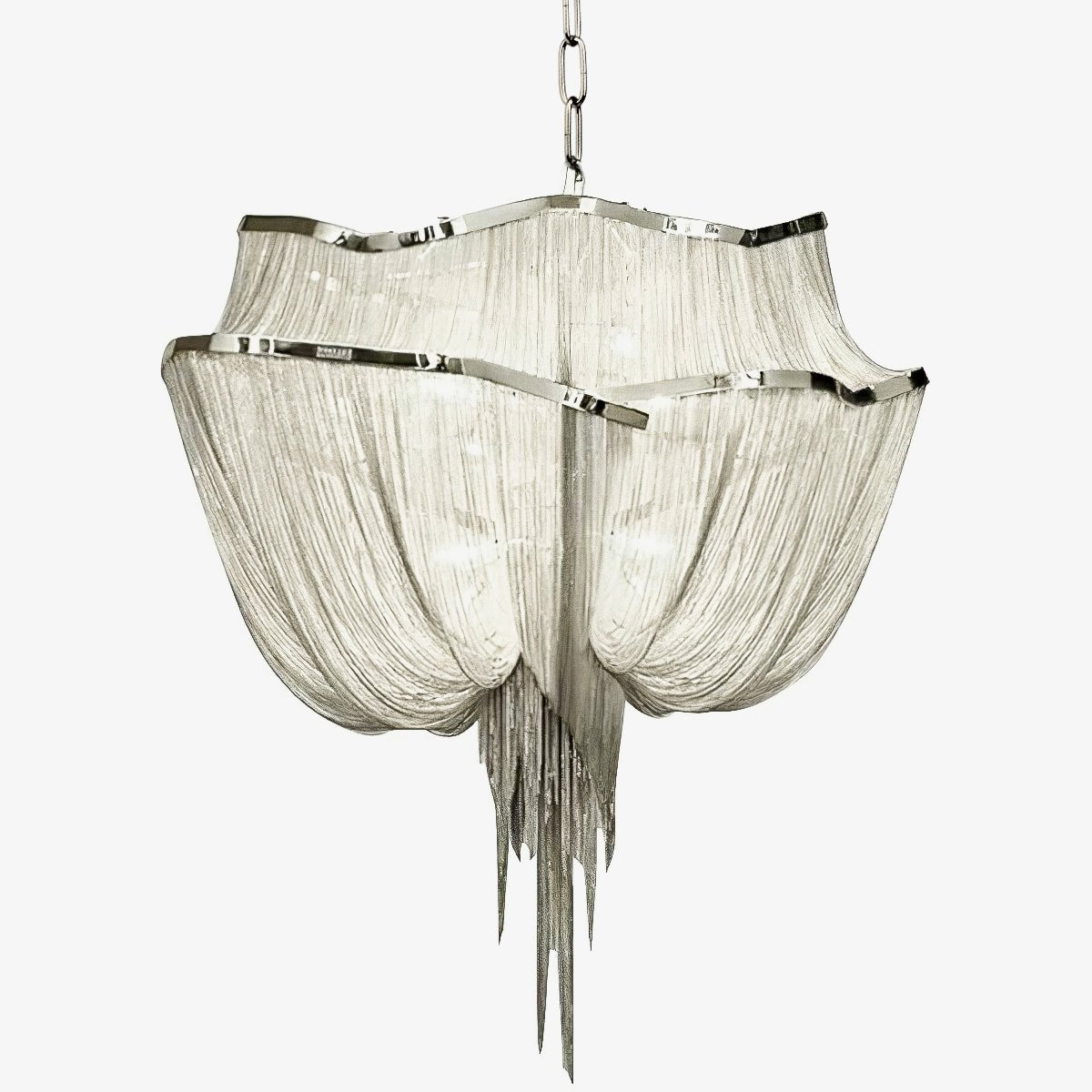 Chains Shimmering Pendant Light