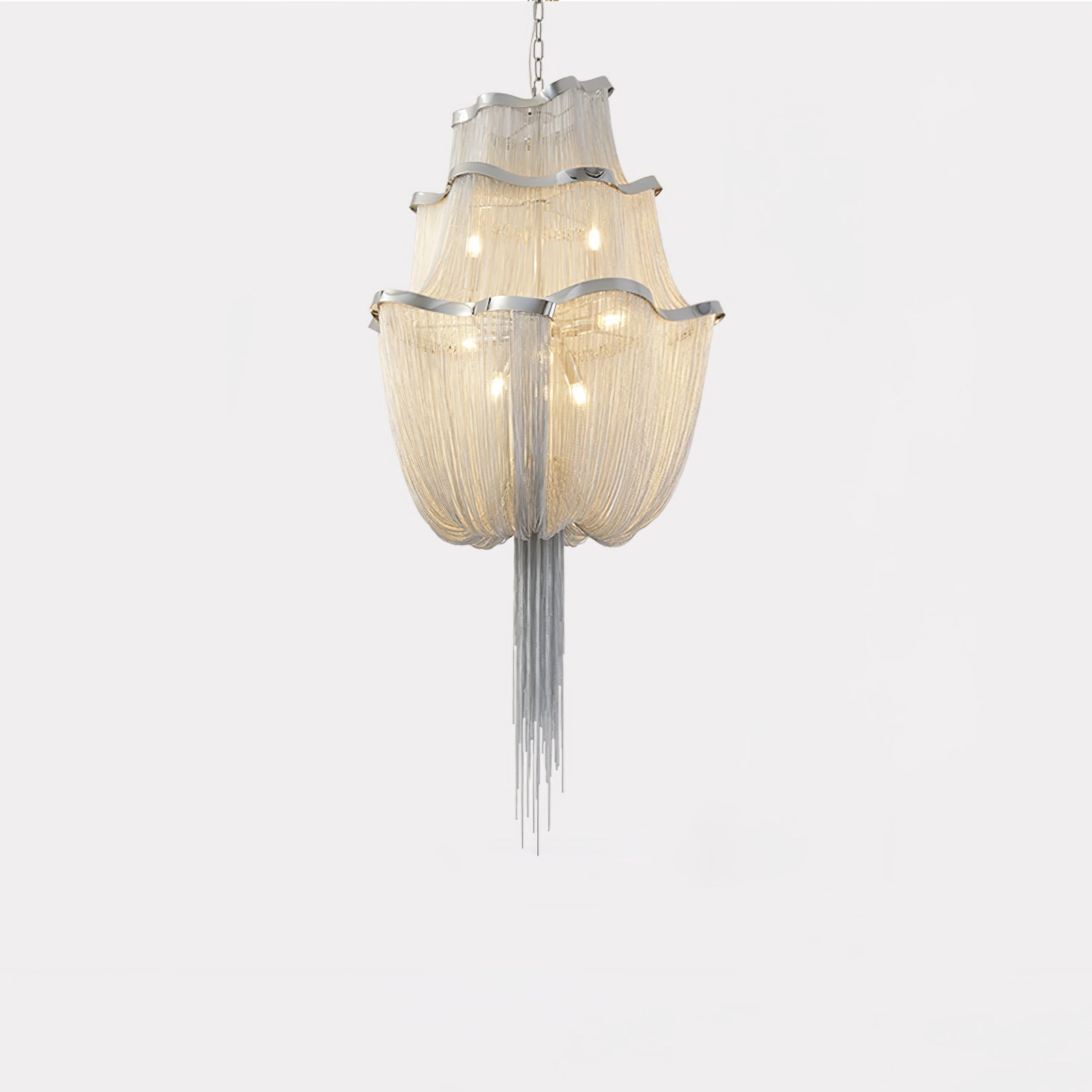 Chains Shimmering Pendant Light