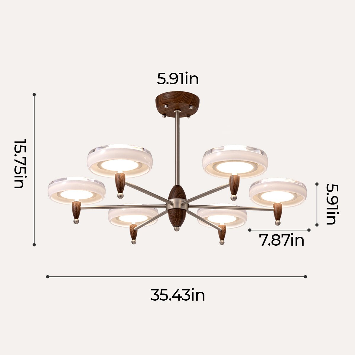 Champagne Chandelier