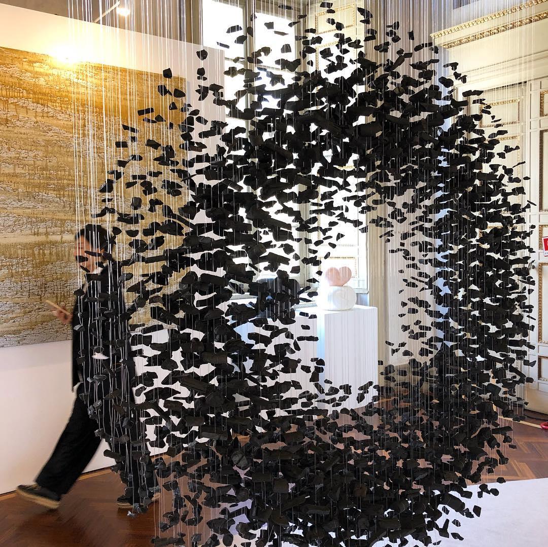 Charcoal Chandelier