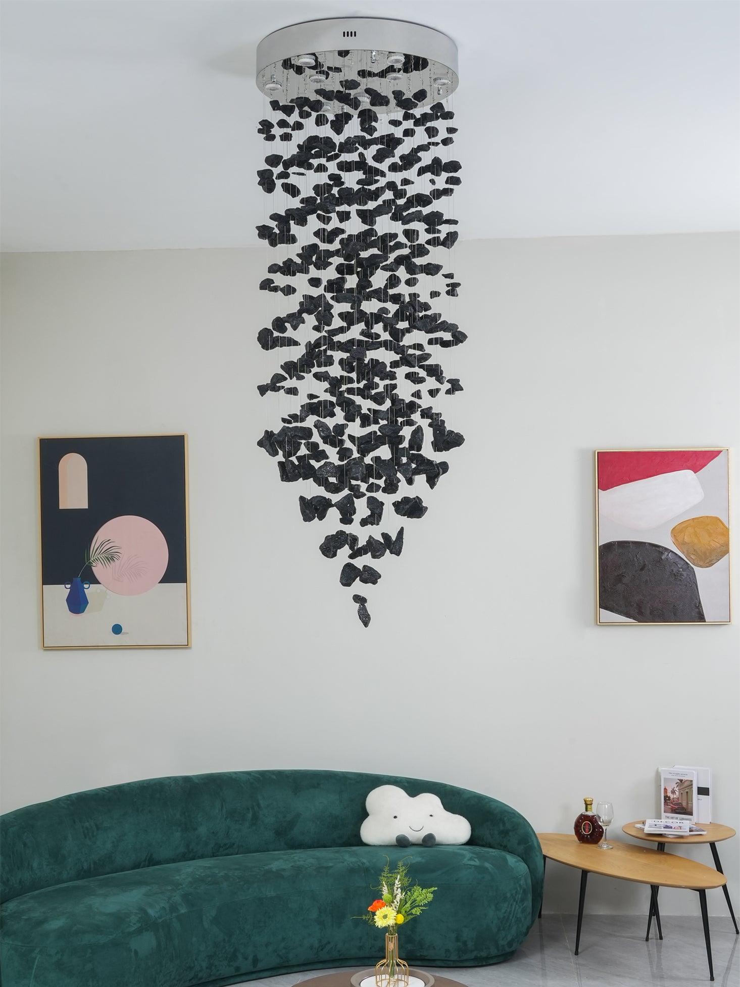 Charcoal Chandelier