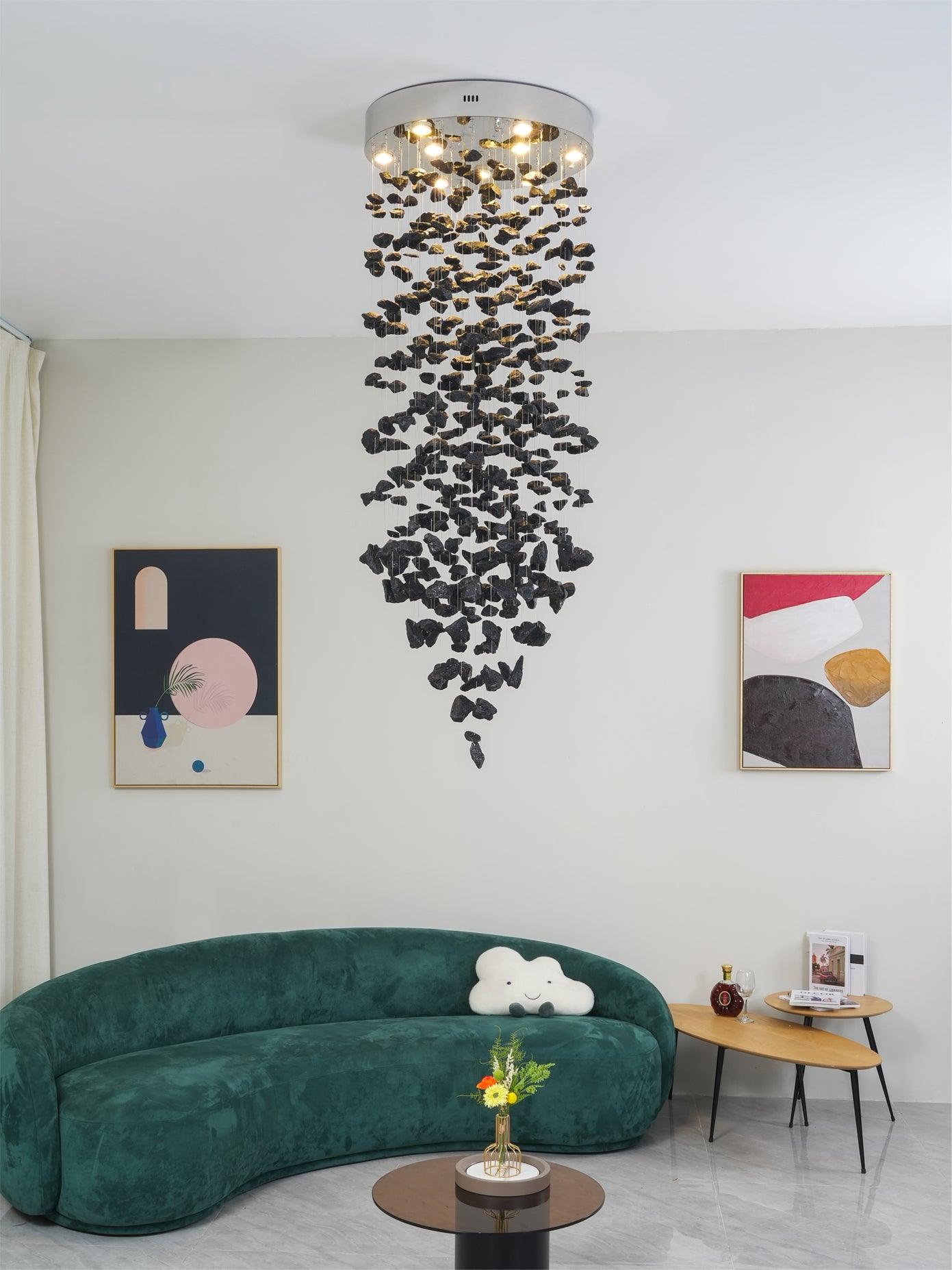 Charcoal Chandelier