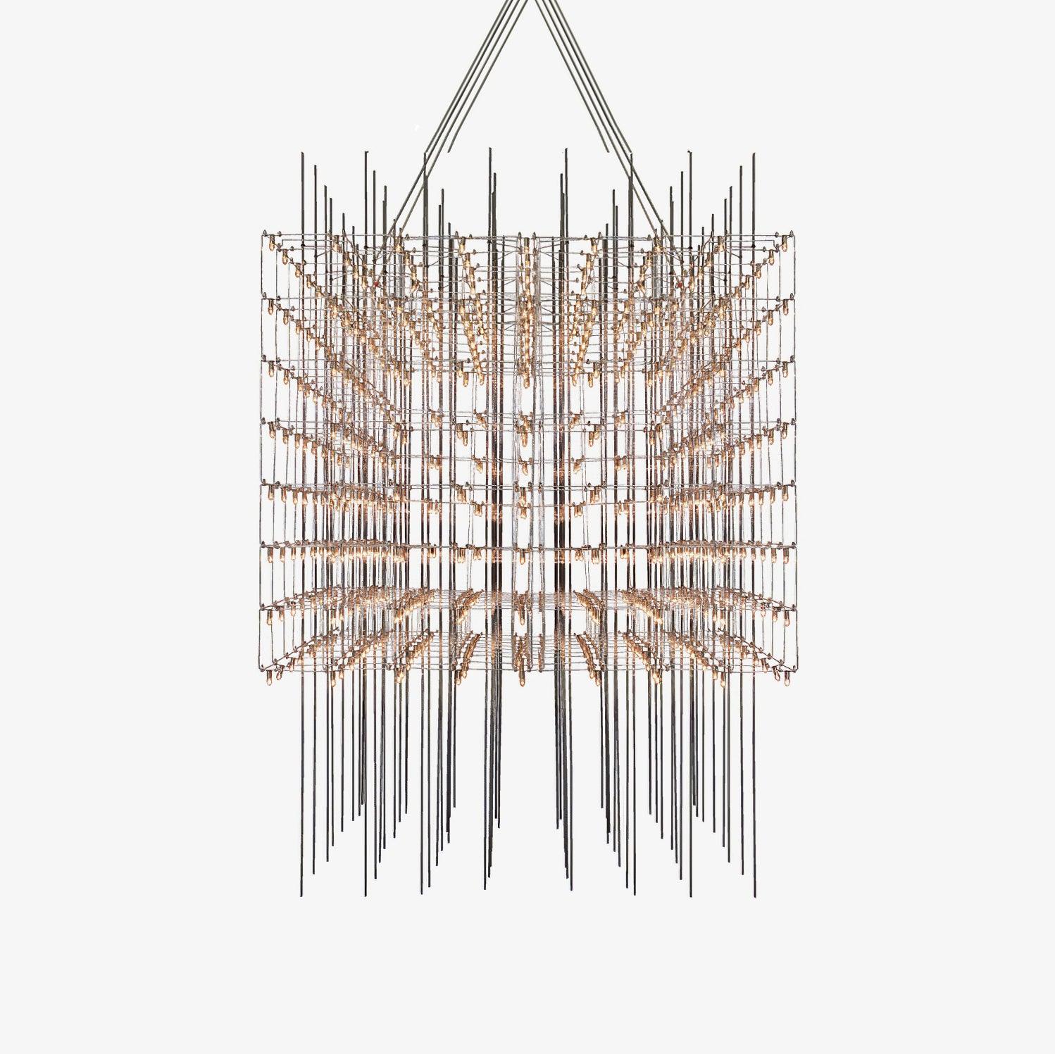 Cosmic Cube Led Pendant Light