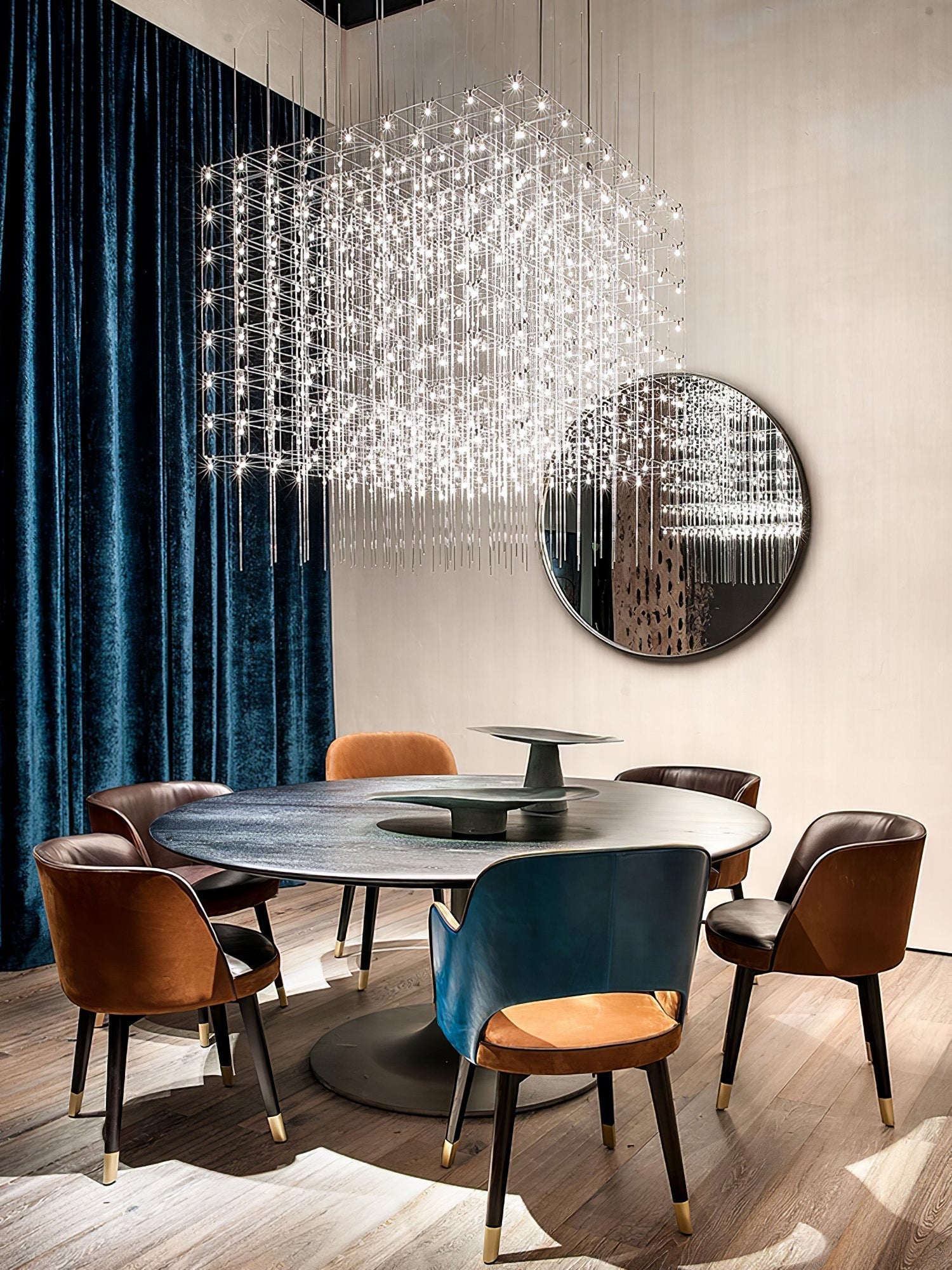 Cosmic Cube Led Pendant Light