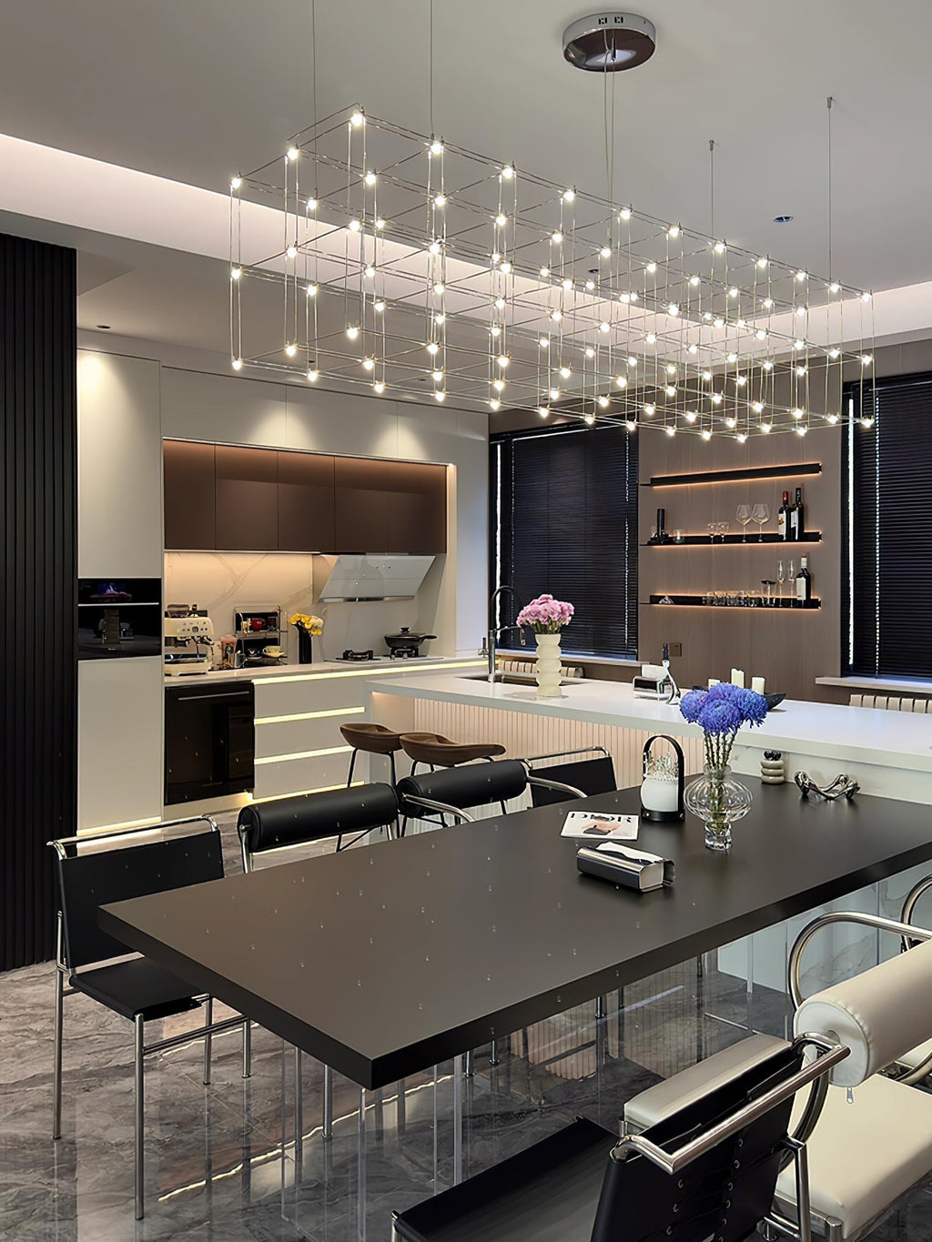 Cosmic Cube Led Pendant Light