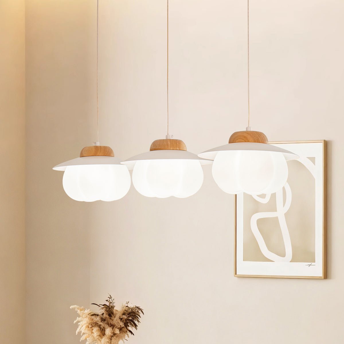 Cotton Pendant Light