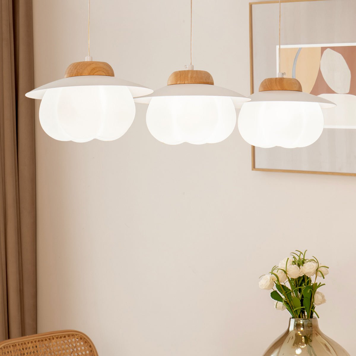 Cotton Pendant Light