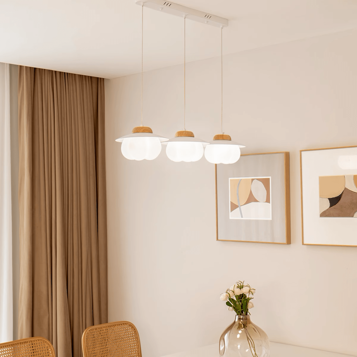 Cotton Pendant Light