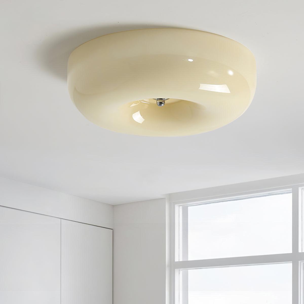 Cream Pudding Ceiling Lamp - ZozHome
