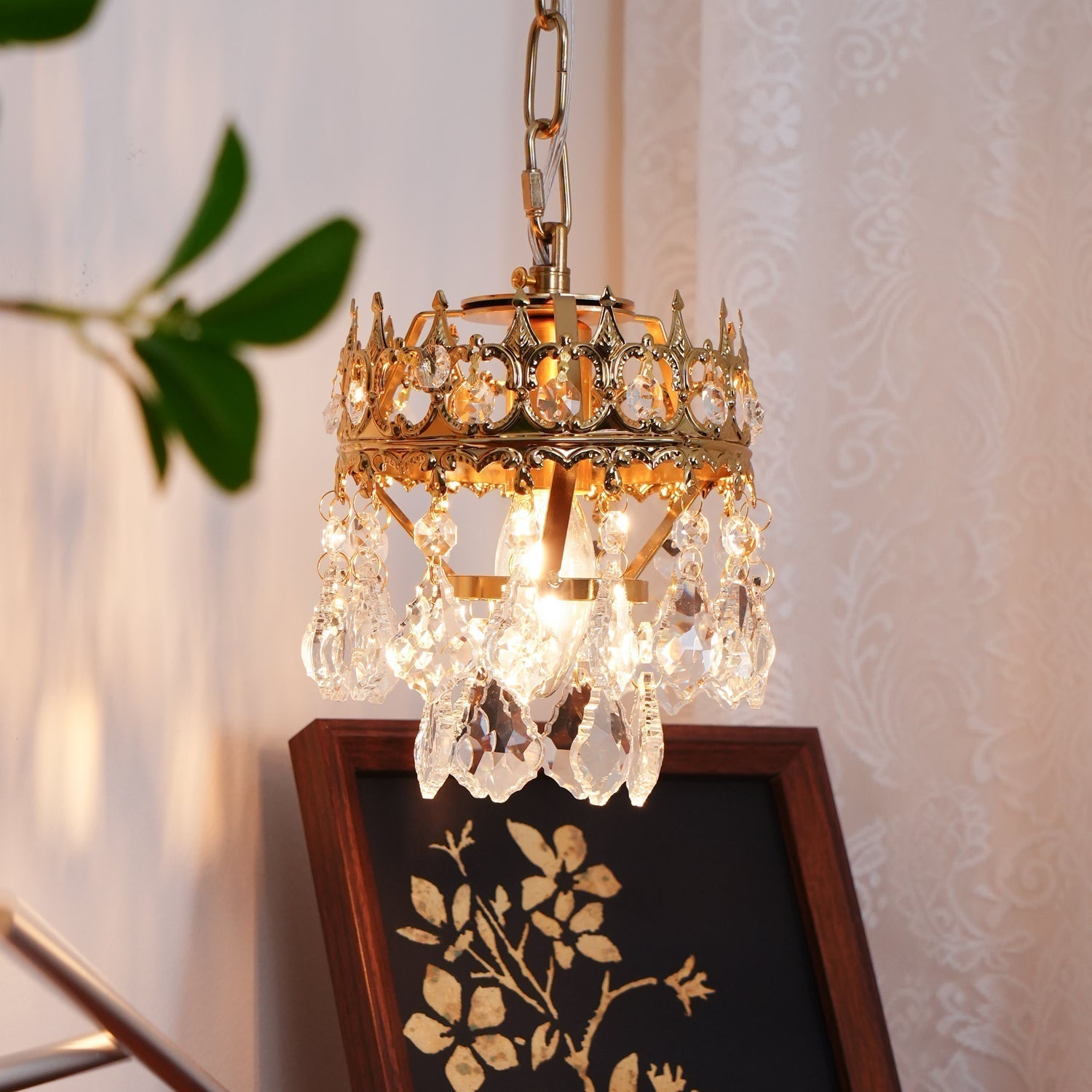 Crystal Crown Sconce - ZozHome