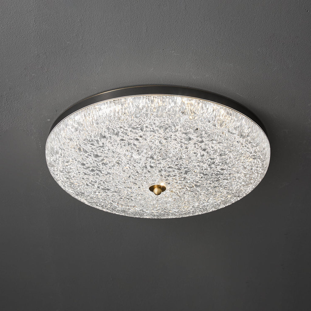 Crystalline Round Ceiling Lamp - ZozHome
