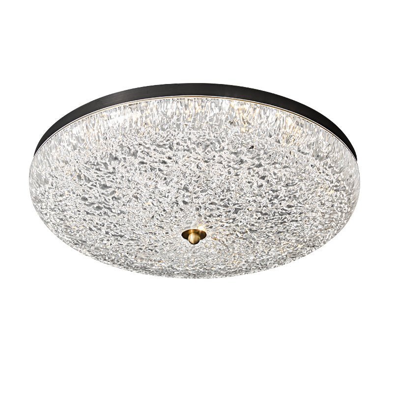 Crystalline Round Ceiling Lamp