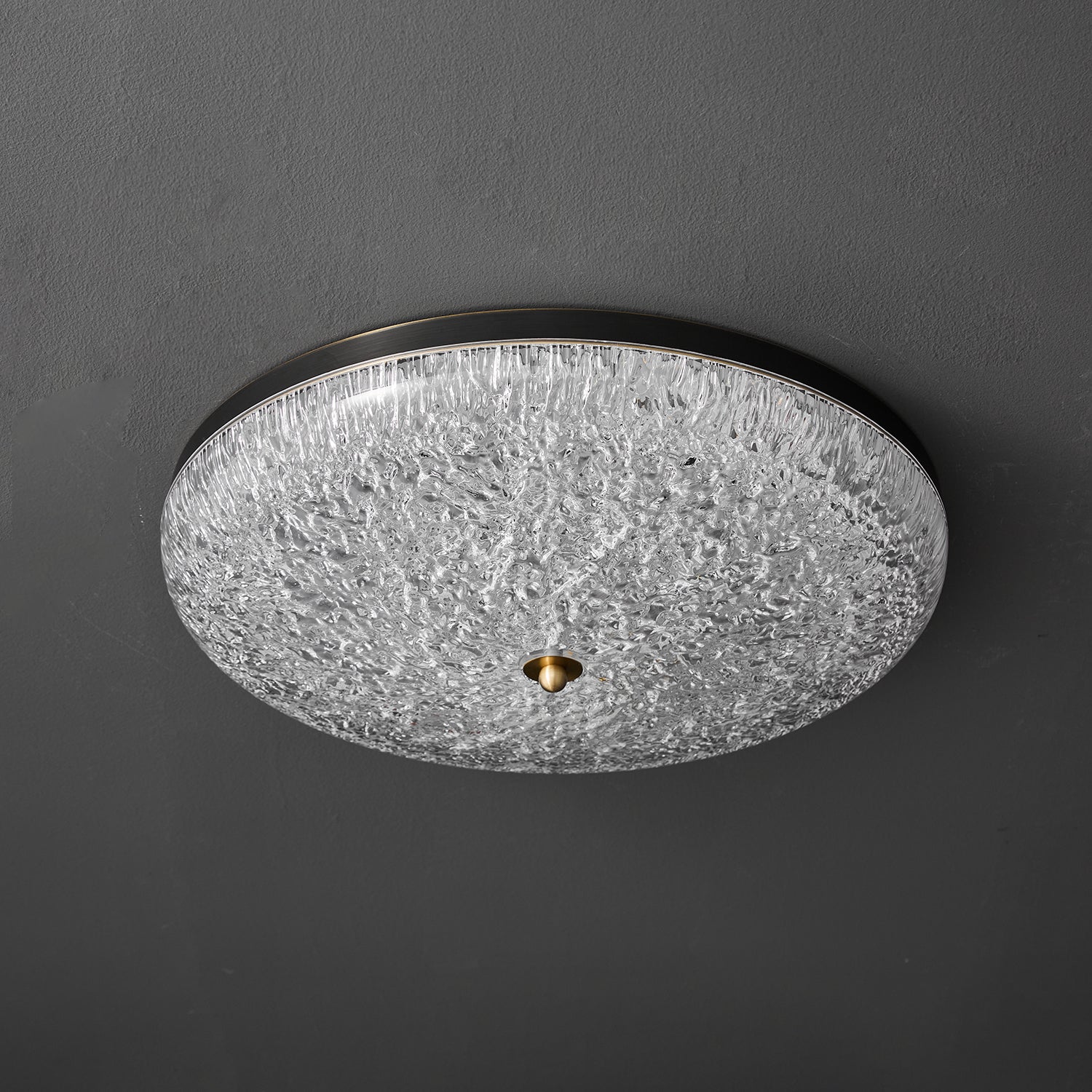 Crystalline Round Ceiling Lamp - ZozHome