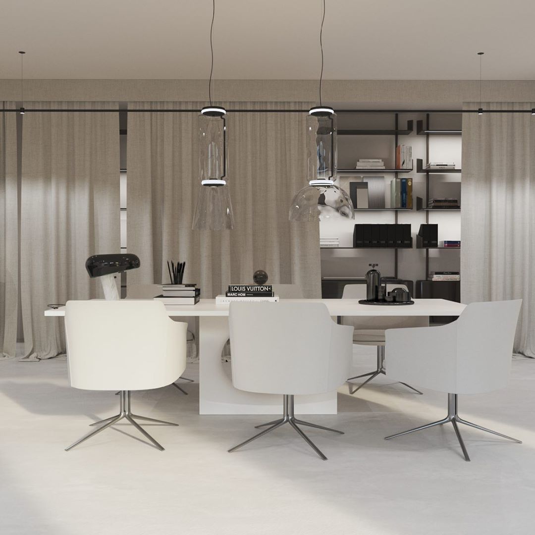 Cylindrical Clear Glass Chandelier