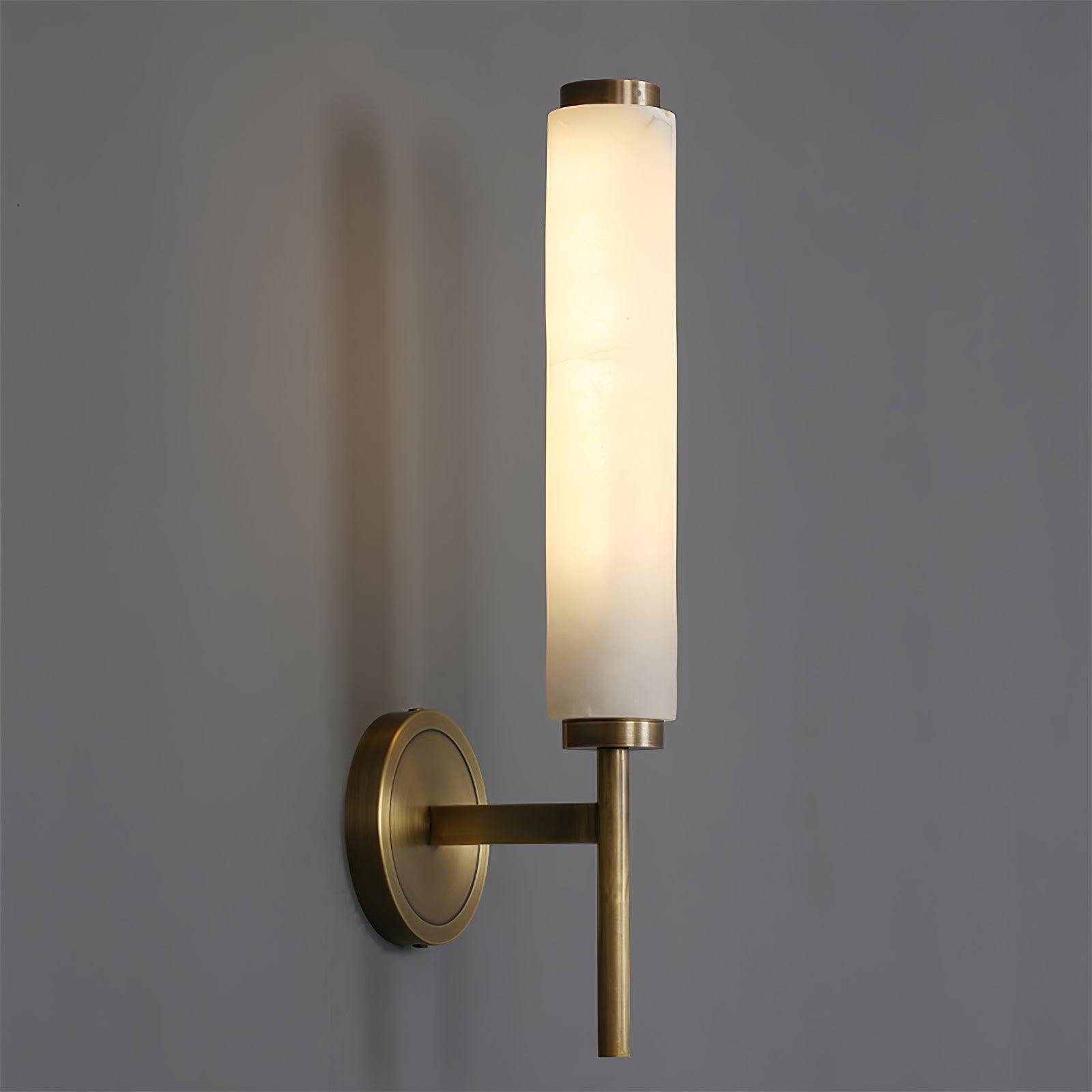 Cylindrical Glass Wall Light