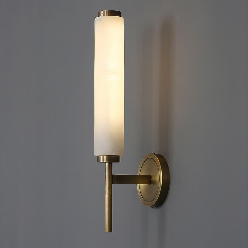 Cylindrical Glass Wall Light