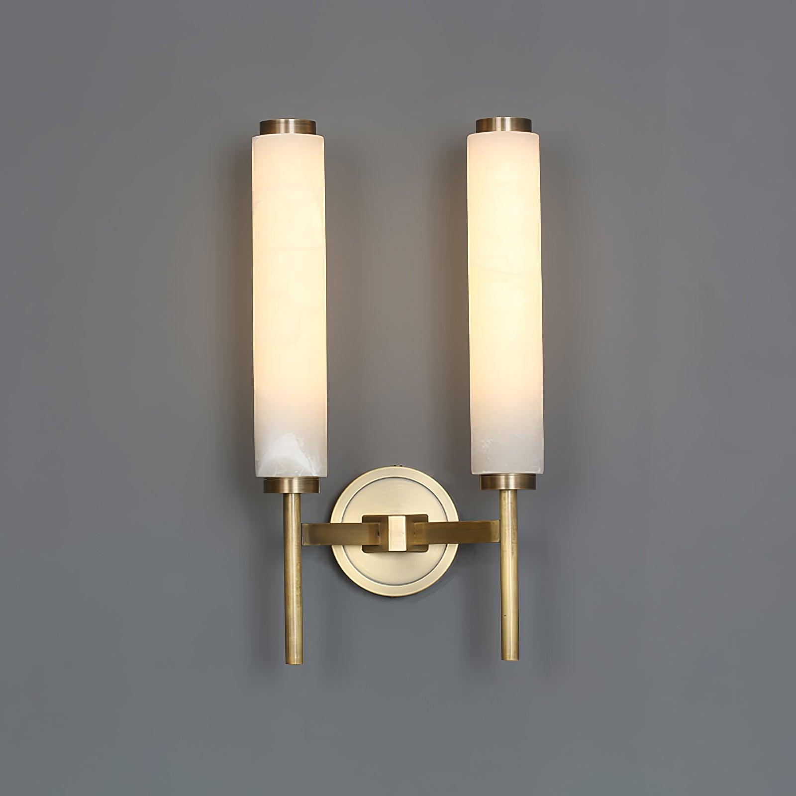 Cylindrical Glass Wall Light